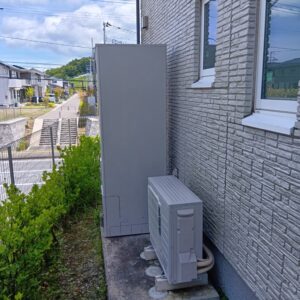 富谷市で交換した三菱エコキュートSRT-S467（施工後）